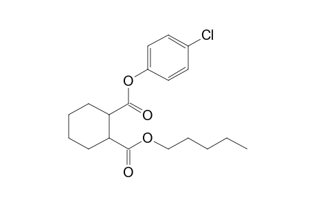 1,2-Cyclohexanedicarboxylic acid, 4-chlorophenyl pentyl ester