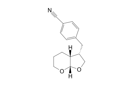 (3S,3aR,7aS)-4-((Hexahydro-4H-furo[2,3-b]pyran-3-yl)methyl)benzonitrile