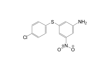 Benzenamine, 3-[(4-chlorophenyl)thio]-5-nitro-