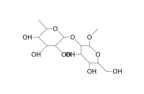 Methyl .beta.-L-fucopyranosyl-(1->2).alpha.-D-glucopyranoside