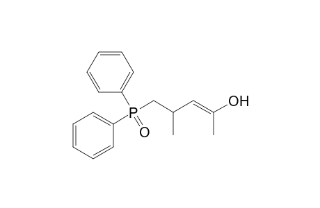 (E)-1-diphenylphosphinoyl-2-methylpent-3-en-4-ol