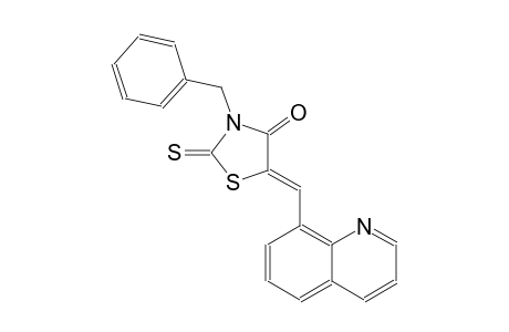 4-thiazolidinone, 3-(phenylmethyl)-5-(8-quinolinylmethylene)-2-thioxo-, (5Z)-