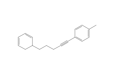 5-(Cyclohexa-1,3-dien-5-yl)-1-p-tolylpentyne