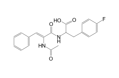 N-[(2Z)-2-(acetylamino)-3-phenyl-2-propenoyl]-4-fluorophenylalanine