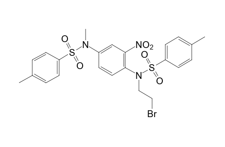 N-(2-bromoethyl)-N,N'-di-p-tolylsulfonyl-N'-nitro-p-phenylenediamine