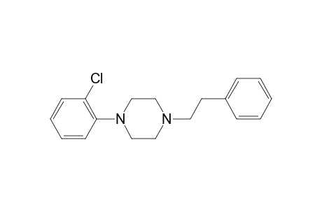 1-(2-Chlorophenyl)-4-phenylethylpiperazine