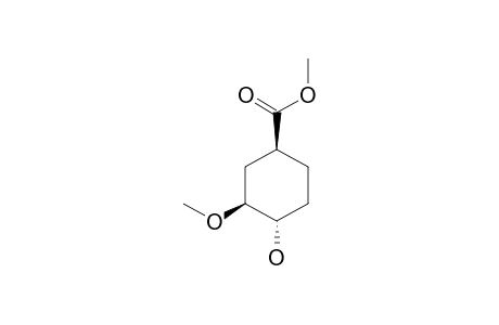 3-CIS,4-TRANS-METHYL-4-HYDROXY-3-METHOXYCYClOHEXANECARBOXYLATE