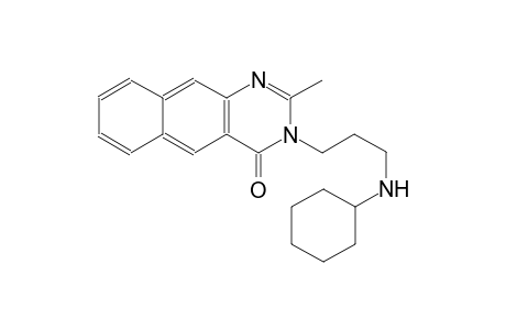 benzo[g]quinazolin-4(3H)-one, 3-[3-(cyclohexylamino)propyl]-2-methyl-