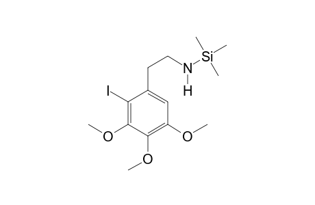 2-Iodo-mescaline TMS