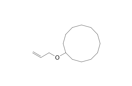 Cyclododecane, (2-propenyloxy)-