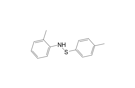N-(2-Methylphenyl)-S-(4-methylphenyl)thiohydroxylamine
