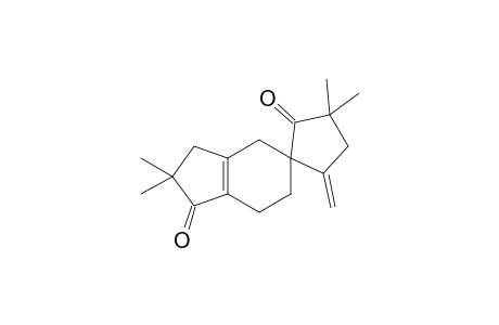 Hexahydro-2',2',3,3-tetramethyl-5-methylene-spiro[cyclopentane-1,5'-(1'H)-indene]-1',2-dione