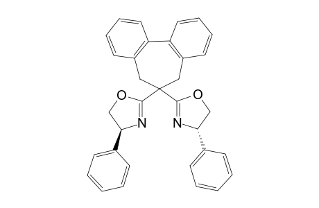 6,6-Bis[4'(S)-4'-phenyloxazolin-2'-yl]dibenzo[a,c]-1,3-cycloheptadiene