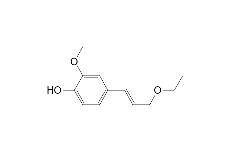 4-[(E)-3-ethoxyprop-1-enyl]-2-methoxy-phenol