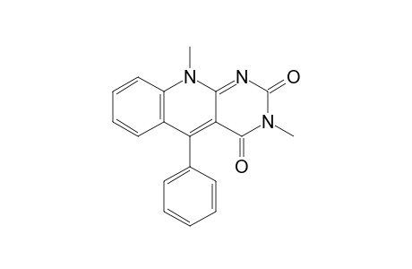 5-Phenyl-3,10-dimethylpyrimido[4,5-b]quinoline-2,4(3H,10H)-dione
