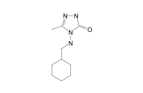 4-CYCLOHEXYLMETHYLAMINO-3-METHYL-5-OXO-4,5-DIHYDRO-[1,2,4]-TRIAZOLE