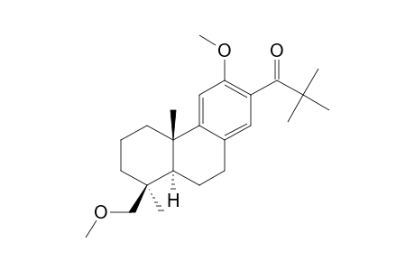 1-(12',19'-DIMETHOXY-PODOCARPA-8,11,13-TRIEN-13'-YL)-2,2-DIMETHYLPROPAN-1-ONE