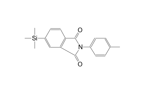 1H-isoindole-1,3(2H)-dione, 2-(4-methylphenyl)-5-(trimethylsilyl)-