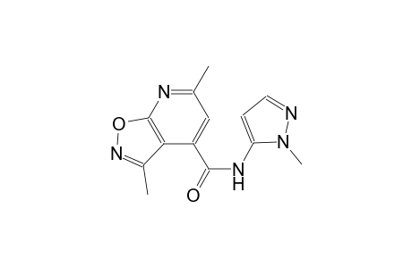 isoxazolo[5,4-b]pyridine-4-carboxamide, 3,6-dimethyl-N-(1-methyl-1H-pyrazol-5-yl)-