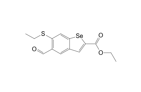 2-Ethoxycarbonyl-6-ethylthio-5-formylbenzo[b]selenophene