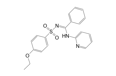 4-ethoxy-N-[(Z)-phenyl(2-pyridinylamino)methylidene]benzenesulfonamide