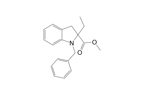 Methyl 1-Benzyl-2-ethylindoline-2-carboxylate