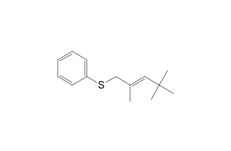Benzene, [(2,4,4-trimethyl-2-pentenyl)thio]-, (Z)-