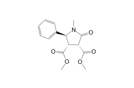 (3R,4S,5S)-1-methyl-2-oxo-5-phenylpyrrolidine-3,4-dicarboxylic acid dimethyl ester