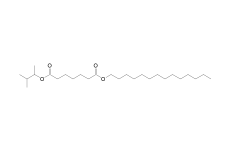 Pimelic acid, 3-methylbut-2-yl tetradecyl ester