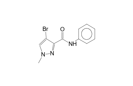 Pyrazole-3-carboxamide, N-phenyl-4-bromo-1-methyl-
