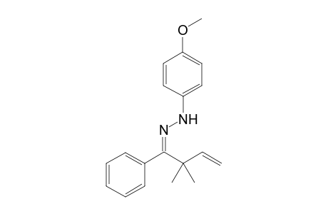 1-(2,2-Dimethyl-1-phenylbut-3-en-1-ylidene)-2-( 4-methoxyphenyl)hydrazine