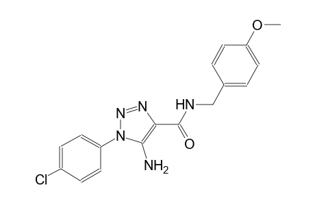 1H-1,2,3-triazole-4-carboxamide, 5-amino-1-(4-chlorophenyl)-N-[(4-methoxyphenyl)methyl]-