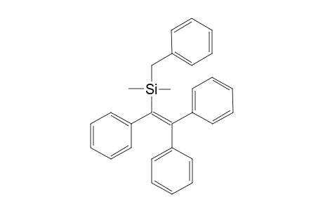 Benzyldimethyl(triphenylethenyl)silane