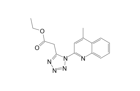 ETHYL-[1-(4-METHYLQUINOLIN-2-YL)-1,2,3,4-TETRAZOL-5-YL]-ACETATE