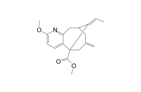 (11Z)-(+-)-11-Ethylidene-7,8,9,10-tetrahydro-2-methoxy-7-methylene-5,9-mathanocycloocta[b]pyridine-5(6H)-carboxylic Acid Methyl Ester