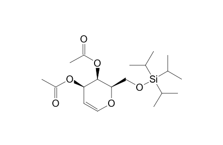 3,4-Di-O-acetyl-6-O-(triisopropylsilyl)-D-galactal
