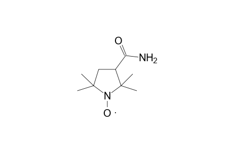 3-Carbamoyl-2,2,5,5-tetramethylpyrrolidin-1-yloxy, free radical