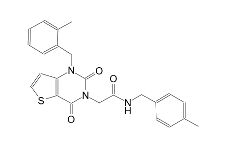 N-(4-methylbenzyl)-2-(1-(2-methylbenzyl)-2,4-dioxo-1,4-dihydrothieno[3,2-d]pyrimidin-3(2H)-yl)acetamide