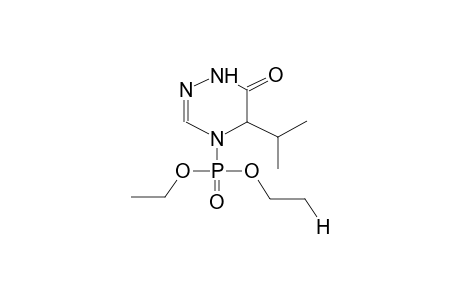 4-DIETHOXYPHOSPHORYL-5-ISOPROPYL-4,5-DIHYDRO-1,2,4-TRIAZIN-6-ONE