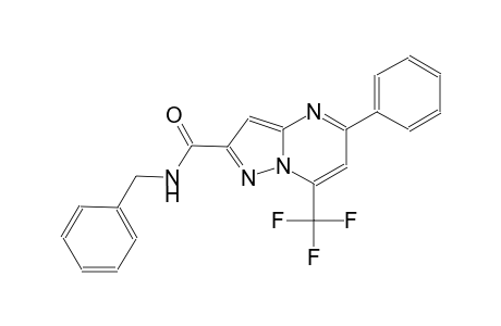 N-benzyl-5-phenyl-7-(trifluoromethyl)pyrazolo[1,5-a]pyrimidine-2-carboxamide