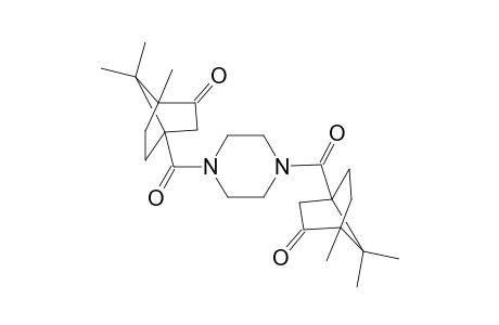 1,7,7-trimethyl-4-[4-(1,7,7-trimethyl-2-oxobicyclo[2.2.1]heptane-4-carbonyl)piperazine-1-carbonyl]bicyclo[2.2.1]heptan-2-one