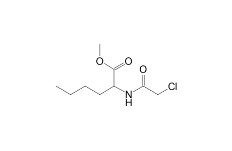 L-Norleucine, N-(chloroacetyl)-, methyl ester