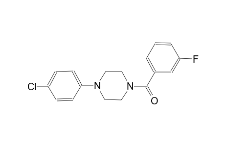 1-(4-chlorophenyl)-4-(3-fluorobenzoyl)piperazine