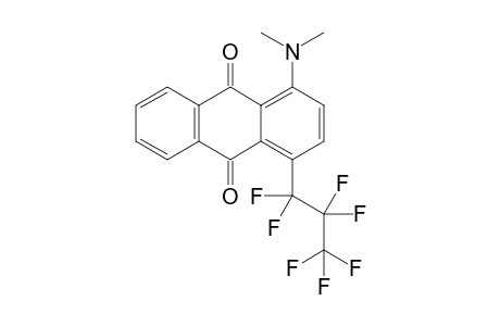 1-(Dimethylamino)-4-(perfluoropropyl)anthraquinone