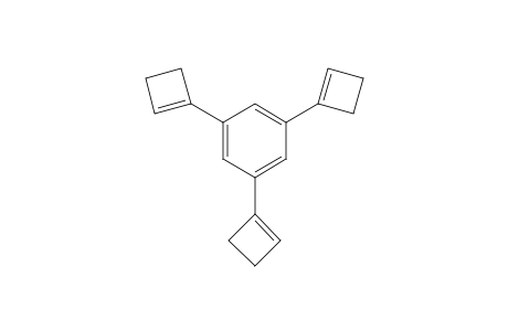 1,3,5-Tri(1-cyclobutenyl)benzene