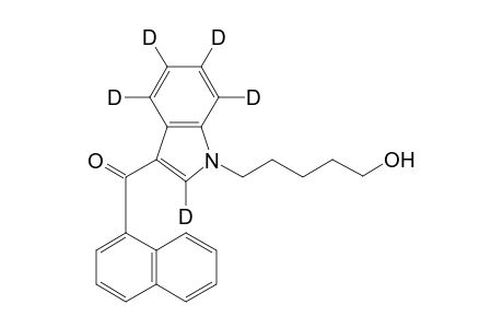 JWH-018 N-(5-hydroxypentyl) metabolite-d5