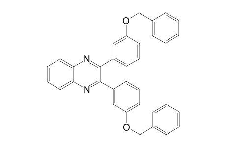 2,3-Bis(3-(benzyloxy)phenyl)quinoxaline