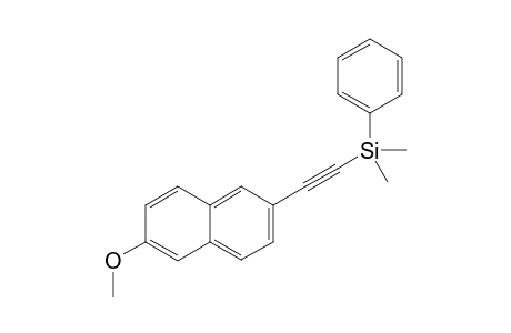 ((6-Methoxynaphthalen-2-yl)ethynyl)dimethyl(phenyl)silane