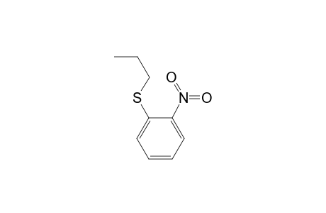 1-nitro-2-(propylthio)benzene