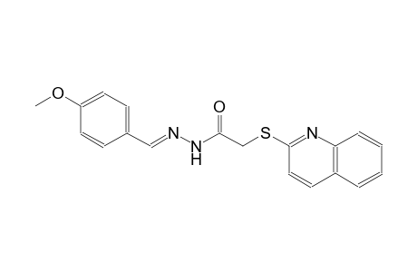 acetic acid, (2-quinolinylthio)-, 2-[(E)-(4-methoxyphenyl)methylidene]hydrazide